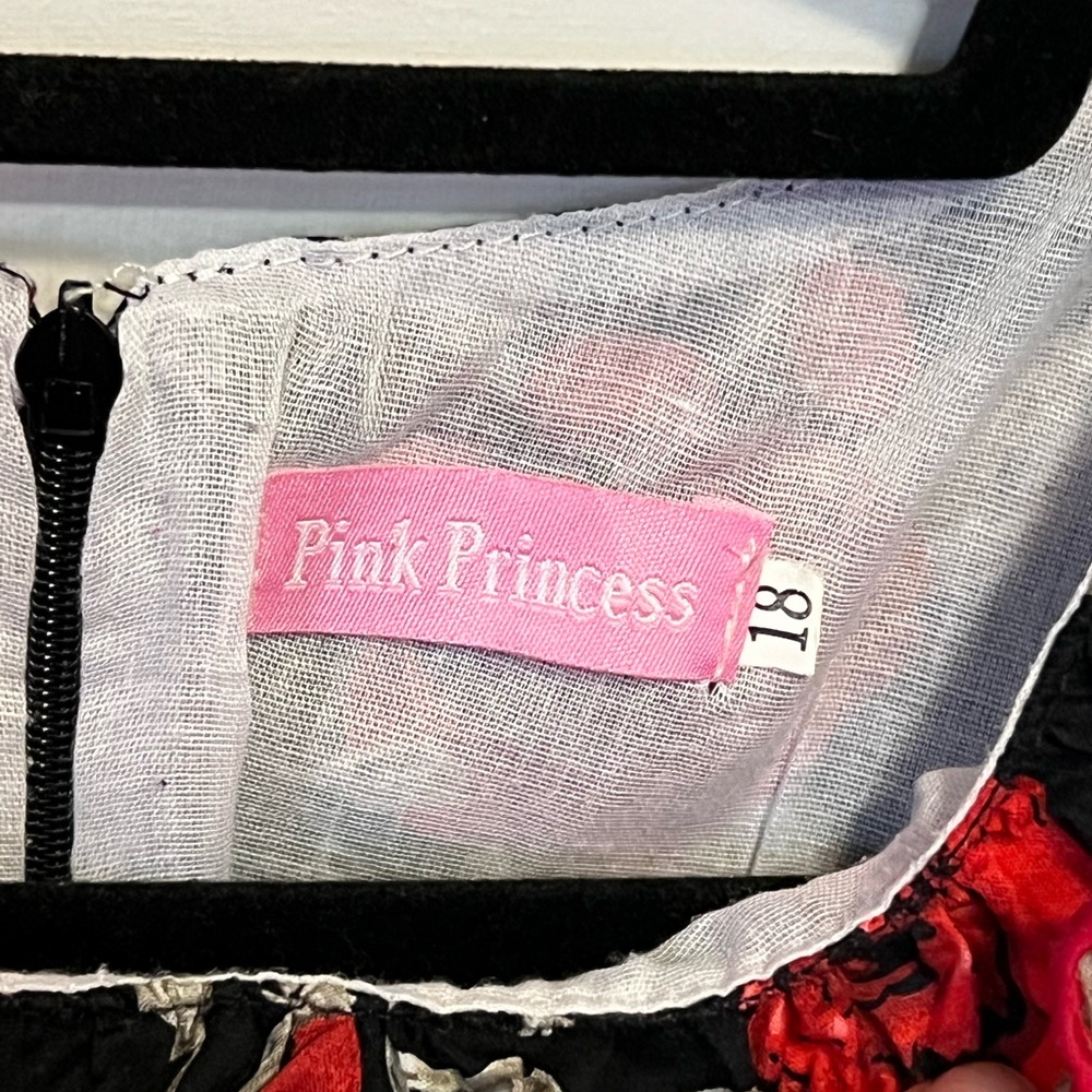 Rose Dress, Pink Princess Youth Size 18 - Picture 4 of 10